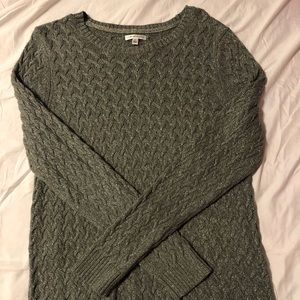 Croft and Barrow Grey Sparkle Sweater